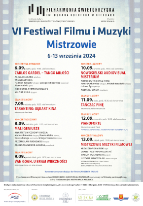 VI Festiwal Filmu i Muzyki. Mistrzowie