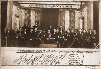 Orkiestra Symfoniczna zdjęcie arch. z 1936 r.