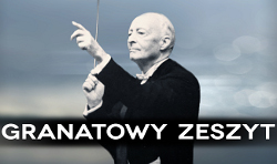 Granatowy zeszyt